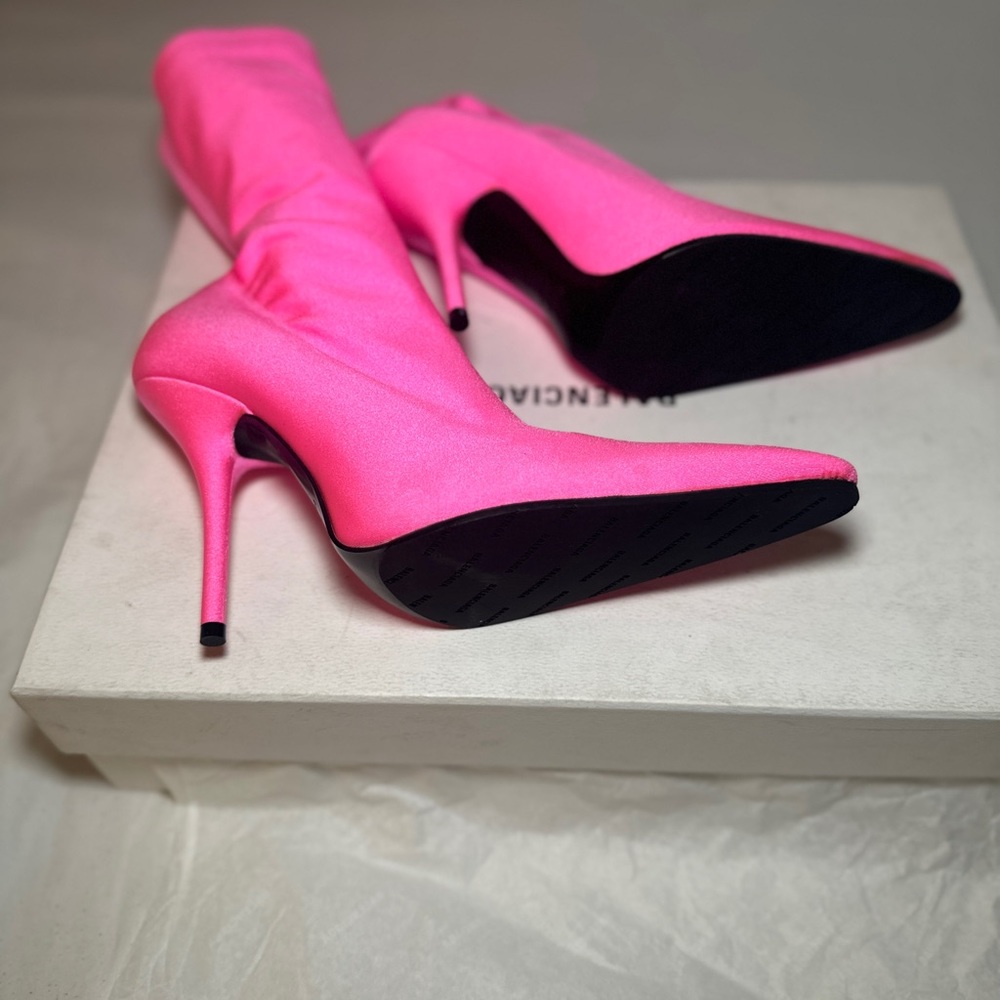 Pointed Tow Sock Boot-BALENCIAGA - Picture 4 of 4